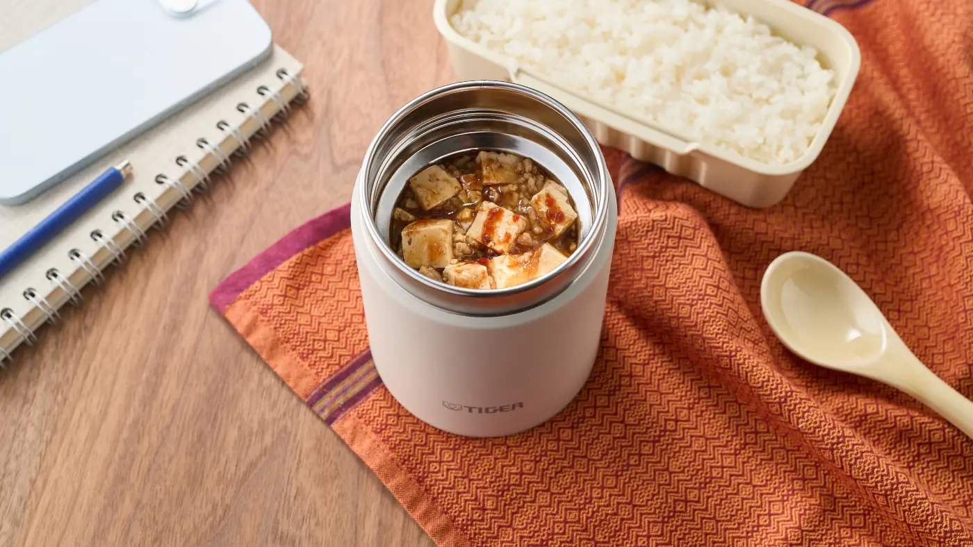 Mapo Tofu in a food jar