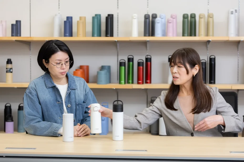 Kitajima and Takada talking about 'joyous harmon