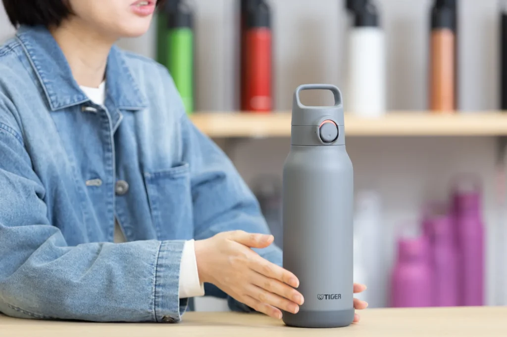 A bottle intended for hydration during sports